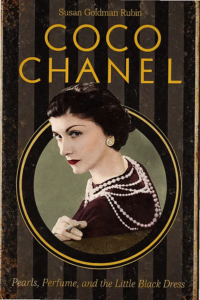 COCO CHANEL French Fashion Designer Pearls Perfume Retro 8x12 Metal Bar Sign