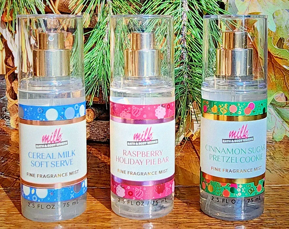 NEW 🥛🍫MILK BAR🥨🍪🥣🥛🍦🥧TRAVEL SIZE FRAGRANCE MIST~ YOUR CHOICE~SHIP FREE!